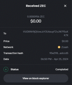 Ru-Kun's 158th payment from Global Hive